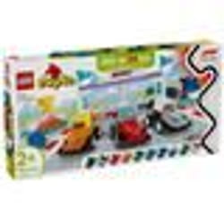 LEGO DUPLO Ma ville 10445 Voitures de course et pilotes d’une écurie de F1 - Jouet 2 ans