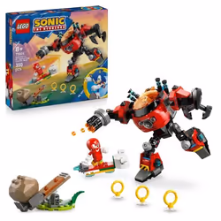 LEGO Sonic the Hedgehog 77005 Knuckles contre l’Egg Crusher de Dr. Eggman - Jeu dès 8 ans