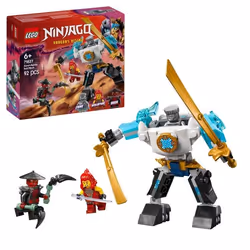 LEGO NINJAGO 71827 La super armure robot de Zane - Jeu de rôle Ninja pour garçon dès 6 ans