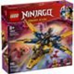 LEGO NINJAGO 71833 Le super avion tempête de Ras et Arin - Jeu de construction dès 8 ans