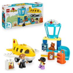 LEGO DUPLO Ma Ville 10443 Première Fois A l’Aéroport - Jouet De Construction Dès 2 Ans