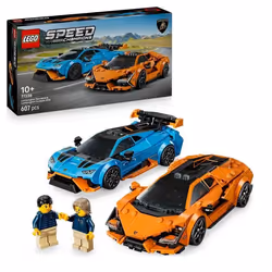 LEGO Speed Champions 77238 Lamborghini Revuelto et Huracán STO - Jouet Voiture dès 10 ans