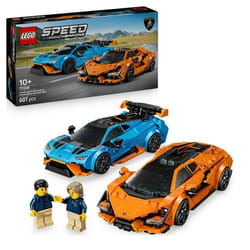 LEGO Speed Champions 77238 Lamborghini Revuelto et Huracán STO - Jouet Voiture dès 10 ans
