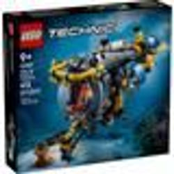 LEGO Technic 42201 Le sous marin de recherche en haute mer - Jeu de construction dès 9 ans