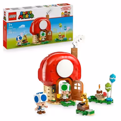 LEGO Super Mario 72041 Fête chez les Toads - Jeu de Construction enfant dès 7 ans
