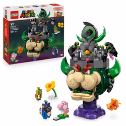 LEGO Super Mario 72042 Prince Florian et Château de Bowser - Jeu enfant dès 9 ans
