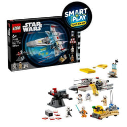 LEGO Star Wars 75423 SMART Play : le X-Wing Red Five de Luke - Jeu Interactif dès 6 ans