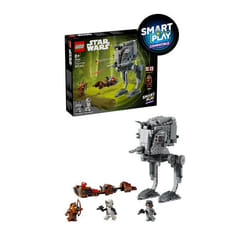 LEGO Star Wars SMART Play : l’Attaque du AT-ST sur Endor - Jouet Compatible 8 ans 75424