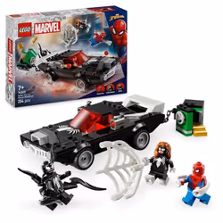 LEGO Marvel 76309 Spider-Man contre le bolide de Venom - Jouet de construction dès 7 ans