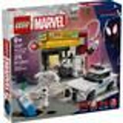 LEGO Marvel 76311 Spider-Verse : Miles Morales contre La Tache - Jeu pour garçon dès 9 ans