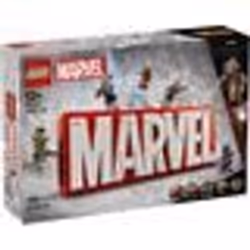 LEGO Marvel 76313 Logo MARVEL et ses super héros - Jeu de construction Avengers dès 12 ans