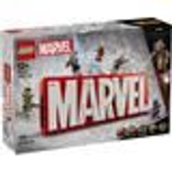 LEGO Marvel 76313 Logo MARVEL et ses super héros - Jeu de construction Avengers dès 12 ans