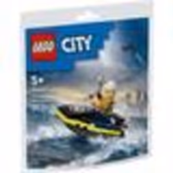 LEGO City - Le jet-ski de la police (Polybag) - 30693 - TU