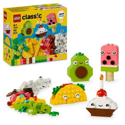 LEGO Classic 11039 Les aliments créatifs - Jouet de construction pour enfants dès 4 ans