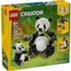 LEGO Creator 31165 3-en-1 Animaux sauvages : la famille de pandas Jeu pour fille dès 8 ans