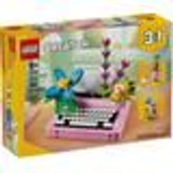 LEGO Creator 31169 3-en-1 La machine à écrire avec des fleurs - Jeu pour fille dès 8 ans