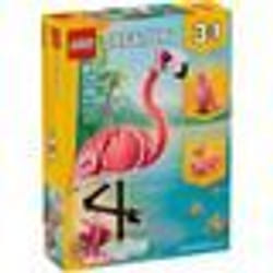 LEGO Creator 31170 3-en-1 Animaux sauvages : le flamant rose - Jouet pour fille dès 8 ans
