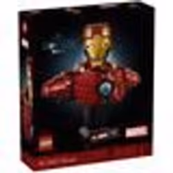 LEGO ǀ Marvel 76327 Buste d’Iron Man MK4 - Set De Construction Pour Adulte - Idée Cadeau