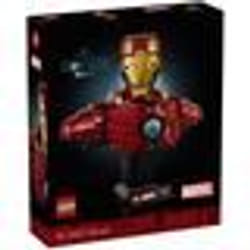 LEGO ǀ Marvel 76327 Buste d’Iron Man MK4 - Set De Construction Pour Adulte - Idée Cadeau