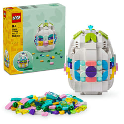 LEGO Iconic 40816 L’œuf de Pâques décoratif - Set de Construction Créatif pour Enfants et Adultes – Idée Cadeau