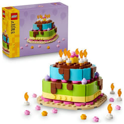 LEGO 40815 Le Gâteau dAnniversaire - Jeu de Construction dès 7 ans - Décoration de Table