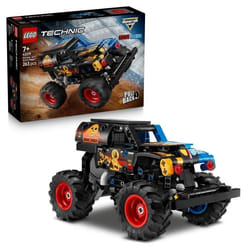 LEGO Technic 42219 Monster Jam Grave Digger - Feu et Glace - Jeu de Construction dès 7 ans