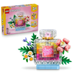 LEGO Creator 3-en-1 Flacon de Parfum avec Décoration Florale 31383 - Ensemble de Construction Modulable pour Enfants et Collectionneurs