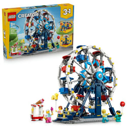 LEGO Creator 3-en-1 Ensemble de construction Grande roue légendaire 31389 | Jouet de construction et maquette à trois modèles pour enfants