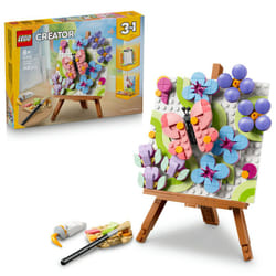 LEGO Creator Tableau floral 3 en 1 Jouet de Construction Créatif avec Fleurs et Cadre pour Enfants et Adultes
