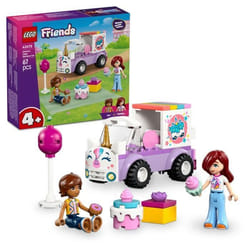 LEGO Friends 42675 La Voiture Licorne - Jouet dès 4 ans - Motricité Fine - Idée de Cadeau