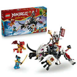 LEGO Ninjago - Ensemble 71863 Zilvar et Grimtak la bête draconique | Jeu de construction passionnant pour enfants
