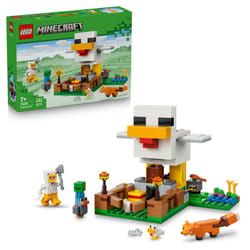 LEGO Minecraft 21585 La ferme à poulet - Set de Construction de Jeu Créatif - Blocs de Construction pour Enfants