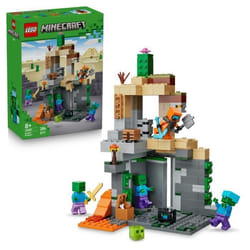 LEGO Minecraft 21587 Le Donjon de Zombies - Jeu Interactif pour Garçon ou Fille dès 8 ans