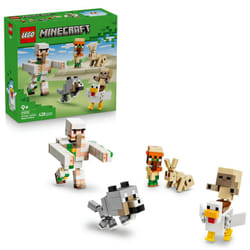 LEGO Minecraft Ensemble de Construction Attaque du Désert Porteur Poulet 21592 - Jeu de Construction Créatif pour Enfants