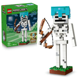 LEGO Minecraft 21194 Le Squelette Set de Construction de Jeu Créatif avec Figurine Steve et Mob, Idée Cadeau
