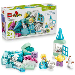 LEGO DUPLO Disney La Reine des Neiges : Boîte Créative avec Ensemble de Construction Elsa et Olaf 10462