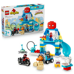 LEGO DUPLO Marvel - Ensemble de Construction Siège de la Team Spidey 10464 - Pour Enfants sur le Thème de Spider-Man