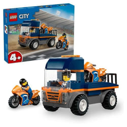 LEGO City 60491 Le Transporteur de Motos - Jouet de Construction dès 4 ans - Idée Cadeau