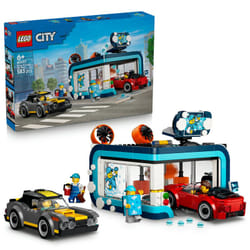 LEGO City Ensemble de Construction Station de Lavage de Voitures 60297, Jeu de Construction avec Véhicules pour Enfants