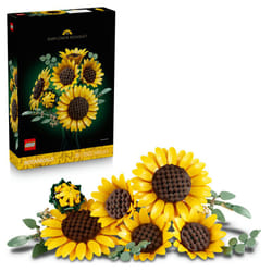 LEGO Botanicals Le bouquet de tournesols 11502 - Ensemble de construction floral pour débutants et collectionneurs - Jouet créatif