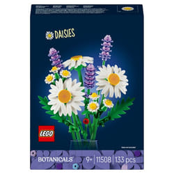 LEGO Botanicals 11508 Marguerites - Set de Bouquet Artificiel dès 9 ans - Fleurs Colorées