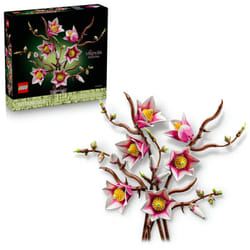 LEGO Botanicals - Branches de magnolia 11510 - Kit de construction créatif de fleurs décoratives pour adultes et amateurs