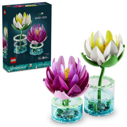 LEGO Botanicals 11511 Les nénuphars - Kit de Construction Créatif de Plantes Décoration pour Enfants et Adultes
