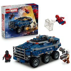 LEGO Super Heroes 76349 La Poursuite en Prison Mobile de Spider-Man - Jeu de Construction pour Enfants