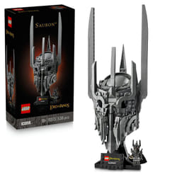 LEGO ICONS Casque de Collection : Le Seigneur des Anneaux - Le Casque de Sauron, Set de Construction Adulte 11373