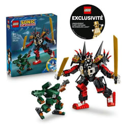 LEGO® Sonic 77120 - Exclu Cdiscount - The Hedgehog™ Le Robot de Shadow Contre le G.U.N. Trooper - Jouet de Construction dès 8 Ans