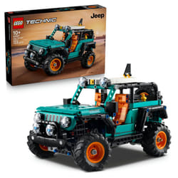 LEGO Technic Véhicule SUV Jeep® Wrangler Rubicon 4x4 - Kit de Construction pour Enfants avec Fonctions Hors-Route Réalistes