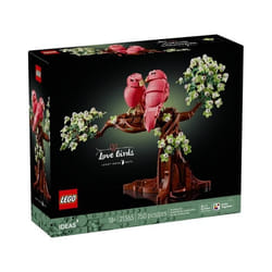 Set de construction LEGO Ideas - LEGO - 21365 Les oiseaux amoureux - Rose corail - Pour adultes 18+ - Décoration à construire