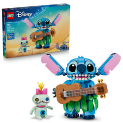 LEGO Disney Classic 43296 Stitch et Scrump : Set de Construction de Personnages | Kit de Brique pour Enfants et Fans de Lilo & Stitch