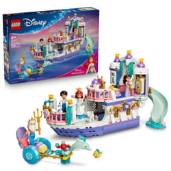 LEGO Disney Princess 43299 Le bateau du mariage royal d'Ariel - Ensemble de construction de jouet de collection inspiré du film.